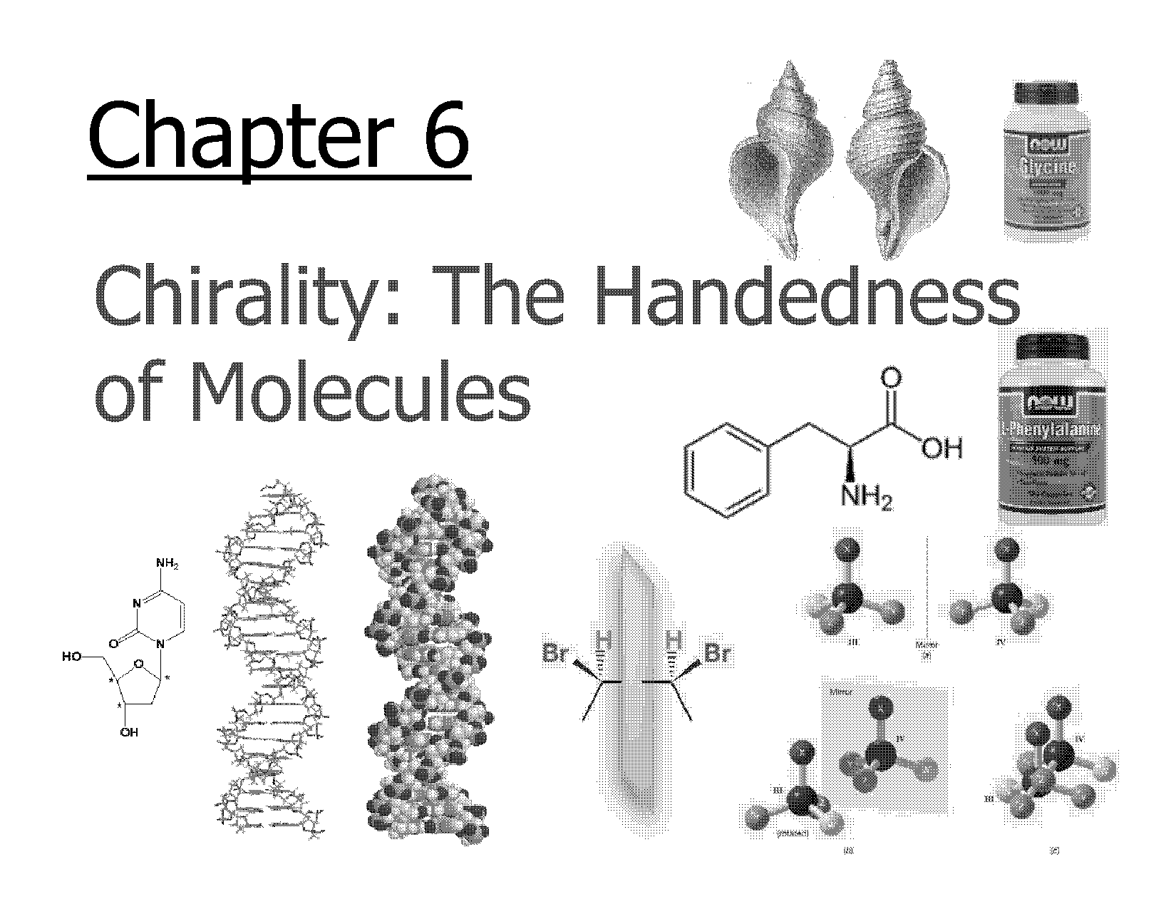 examples of chiral and achiral objects