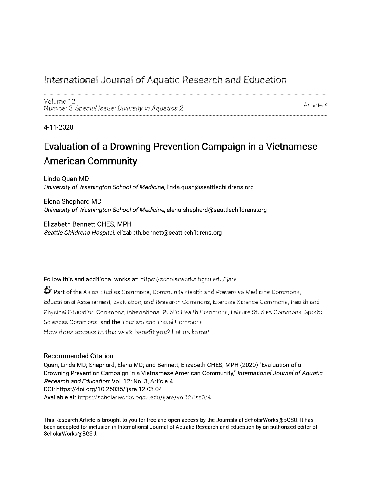 american community survey journal article