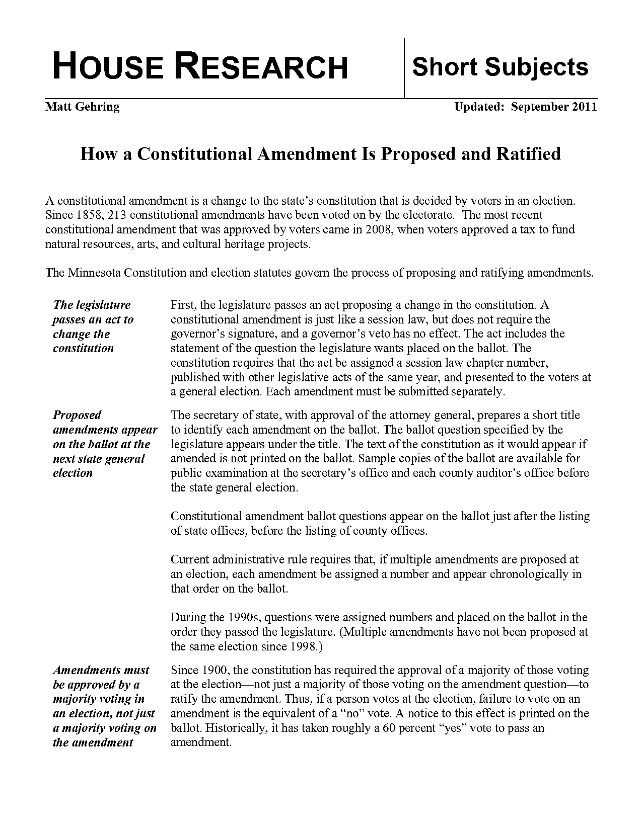 what is the difference between a proposed and ratified amendment