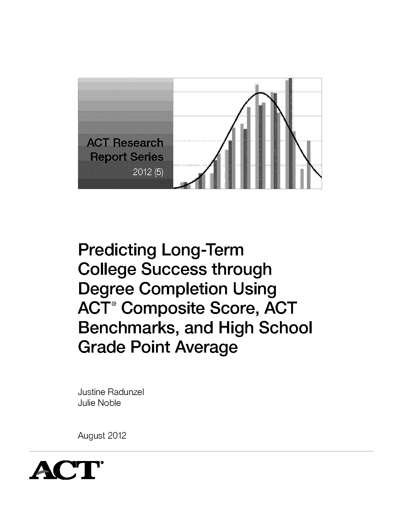 does act score determine success