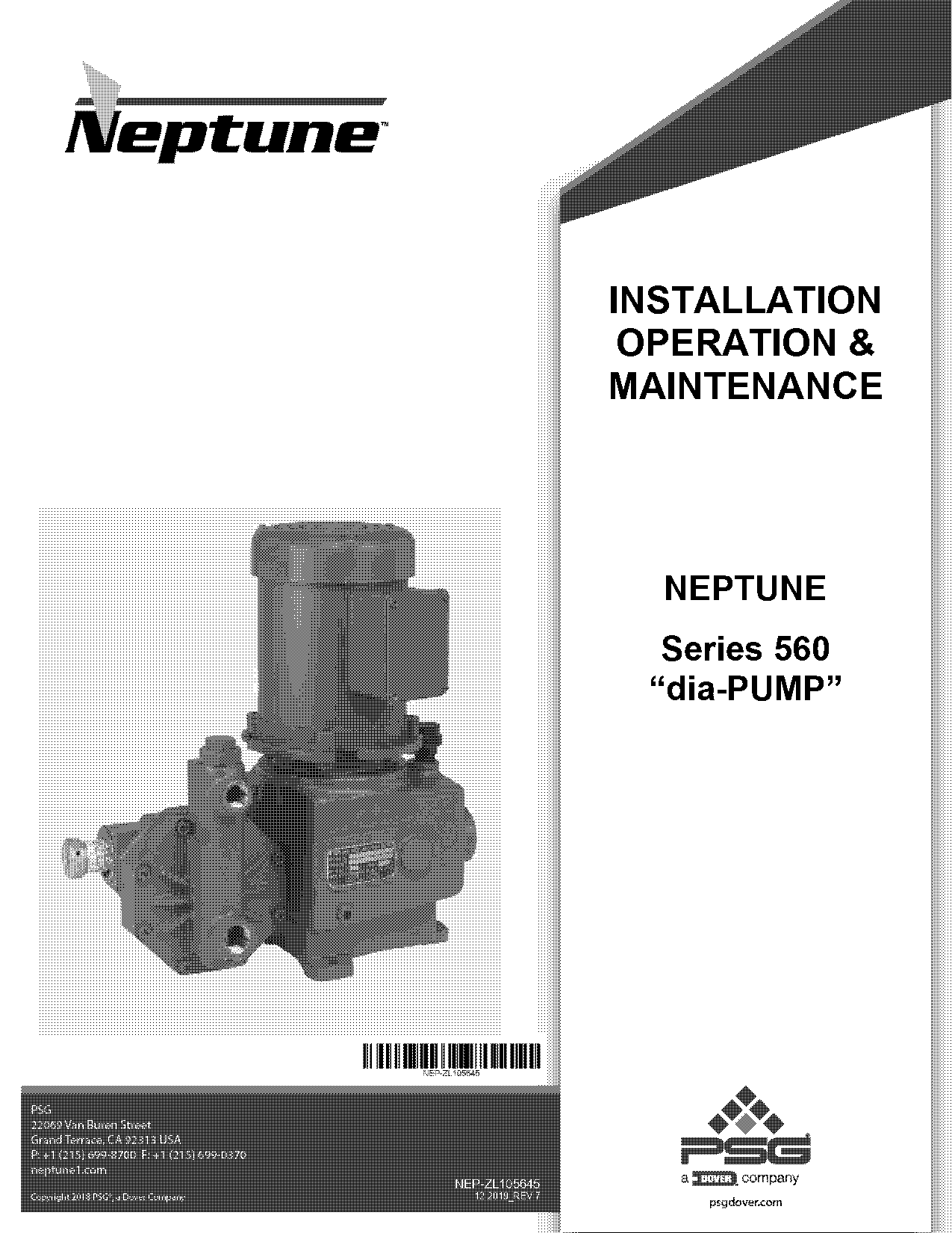 neptune suction system manual