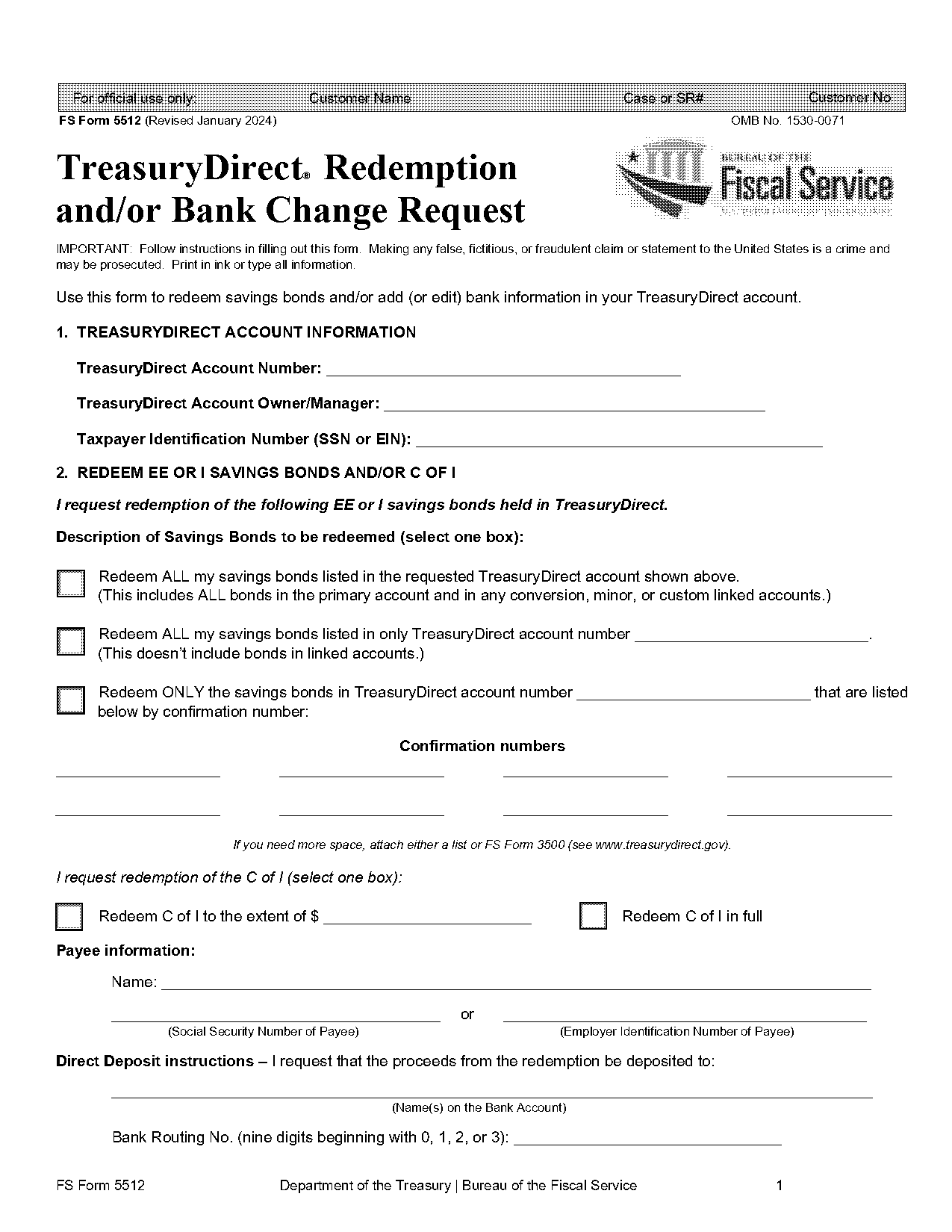 request for bank details template