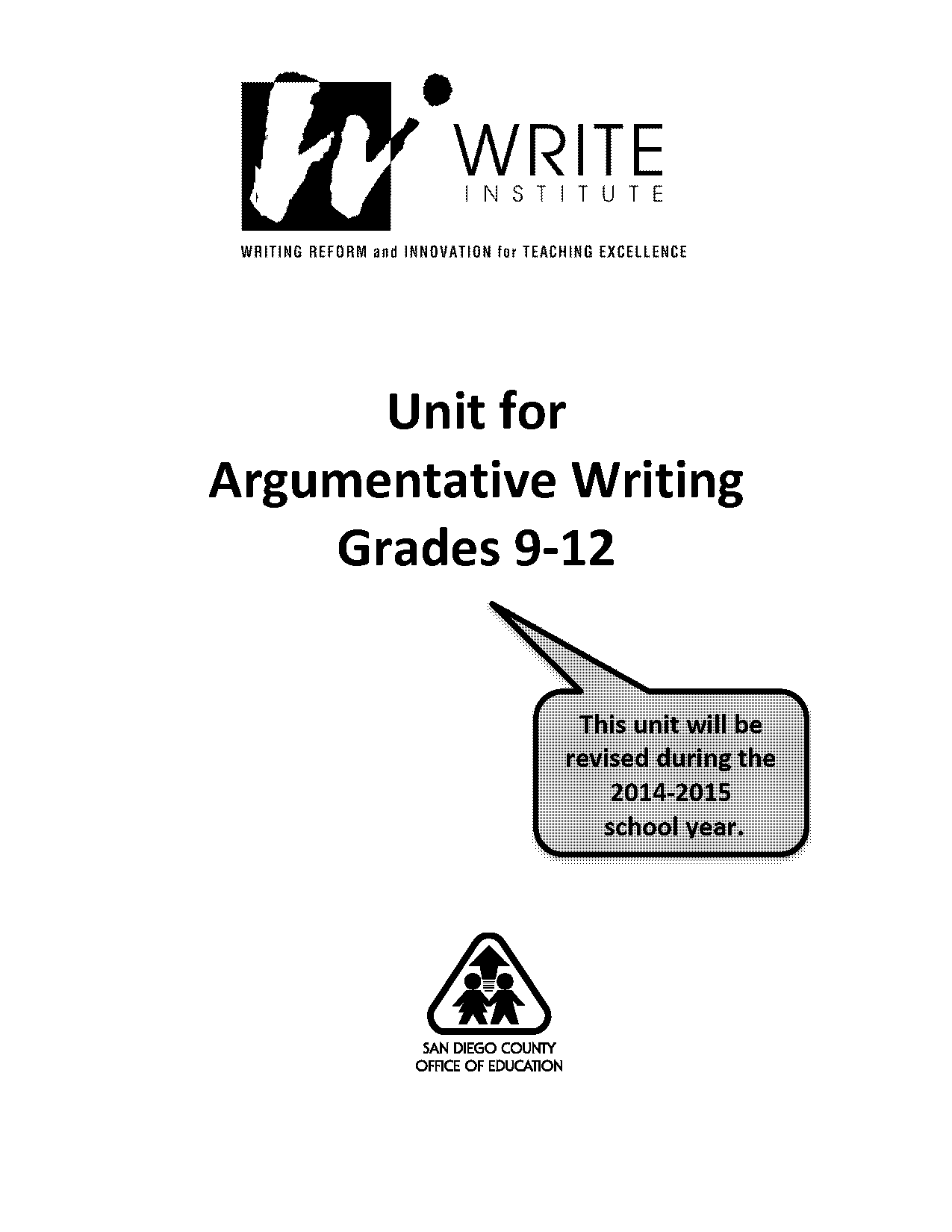 argumentative paper lesson plan