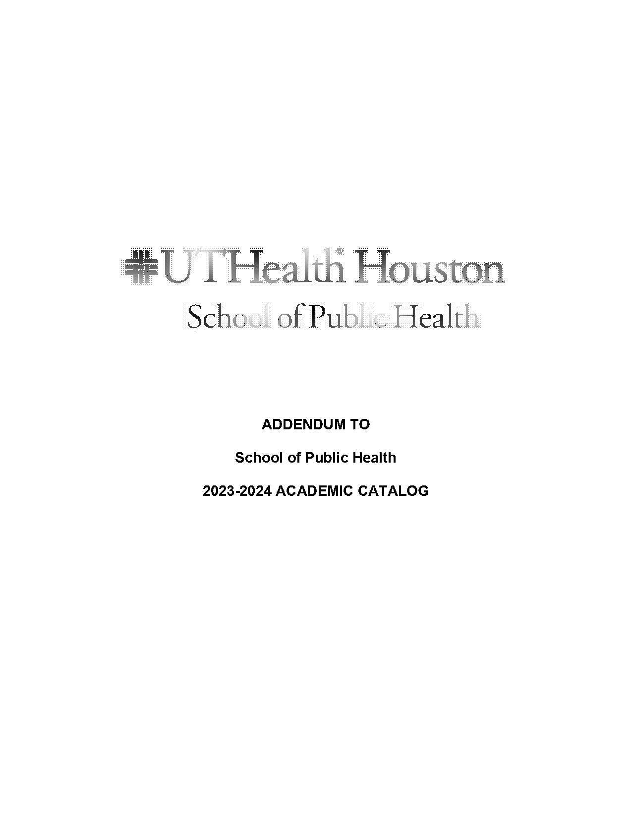 ut houston school of public health evaluation report