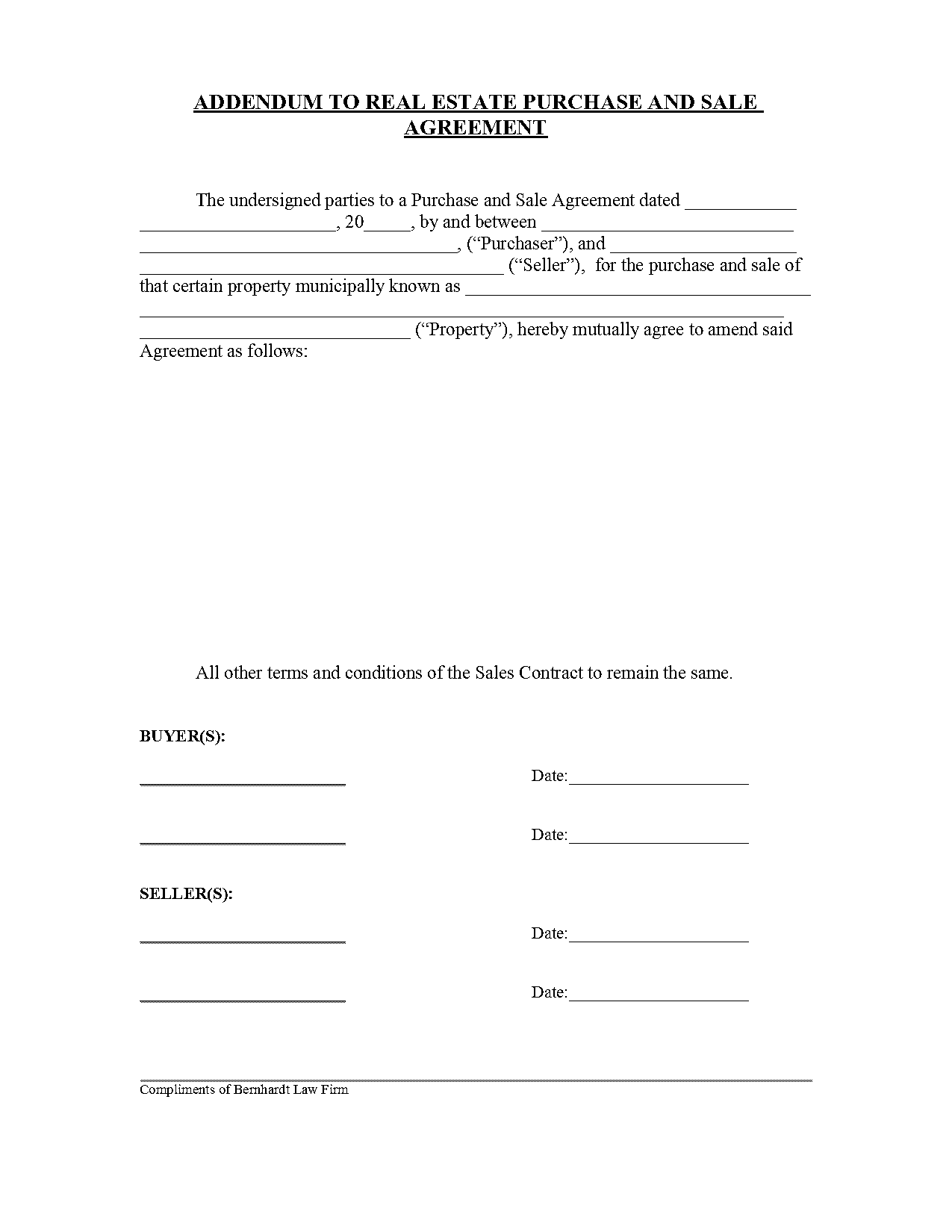 house sale contract template with gift of equity