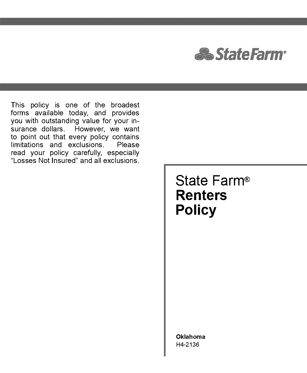 state farm policy cancellation letter