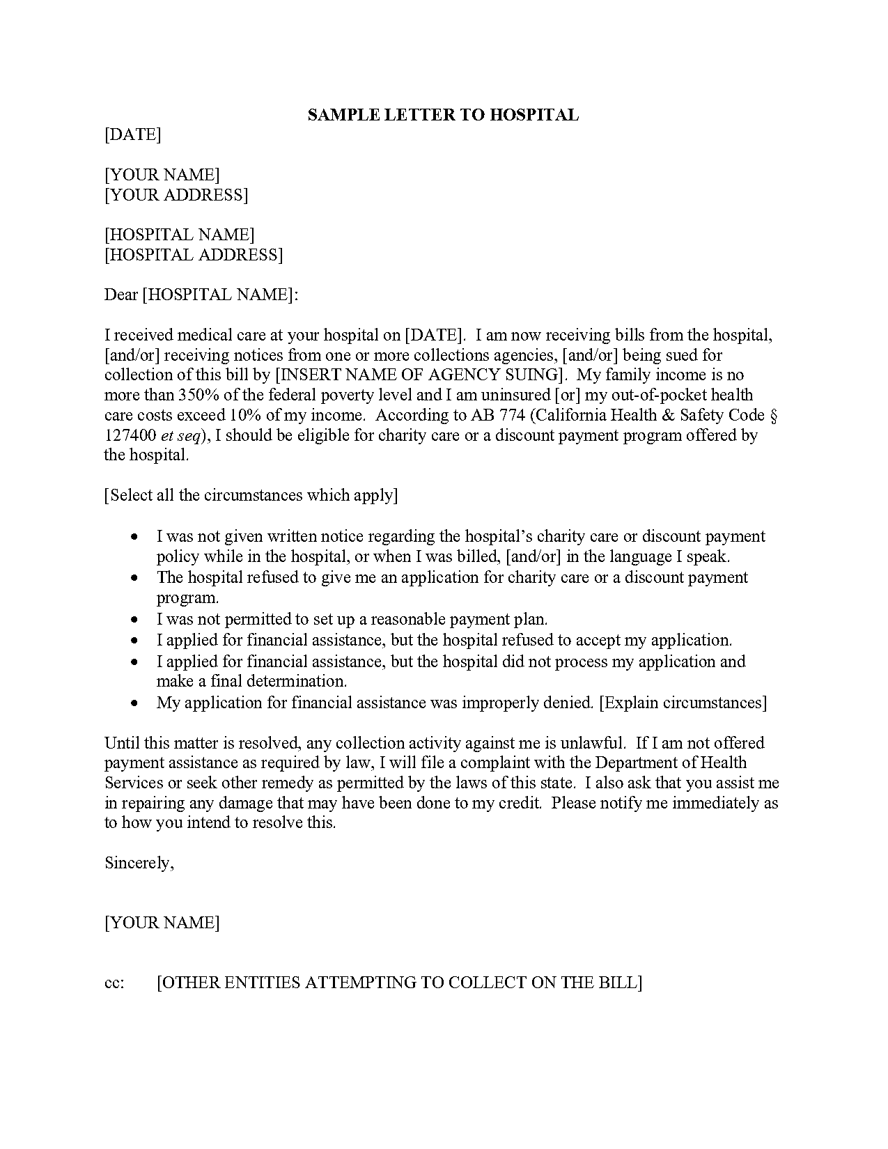 agency break up letter