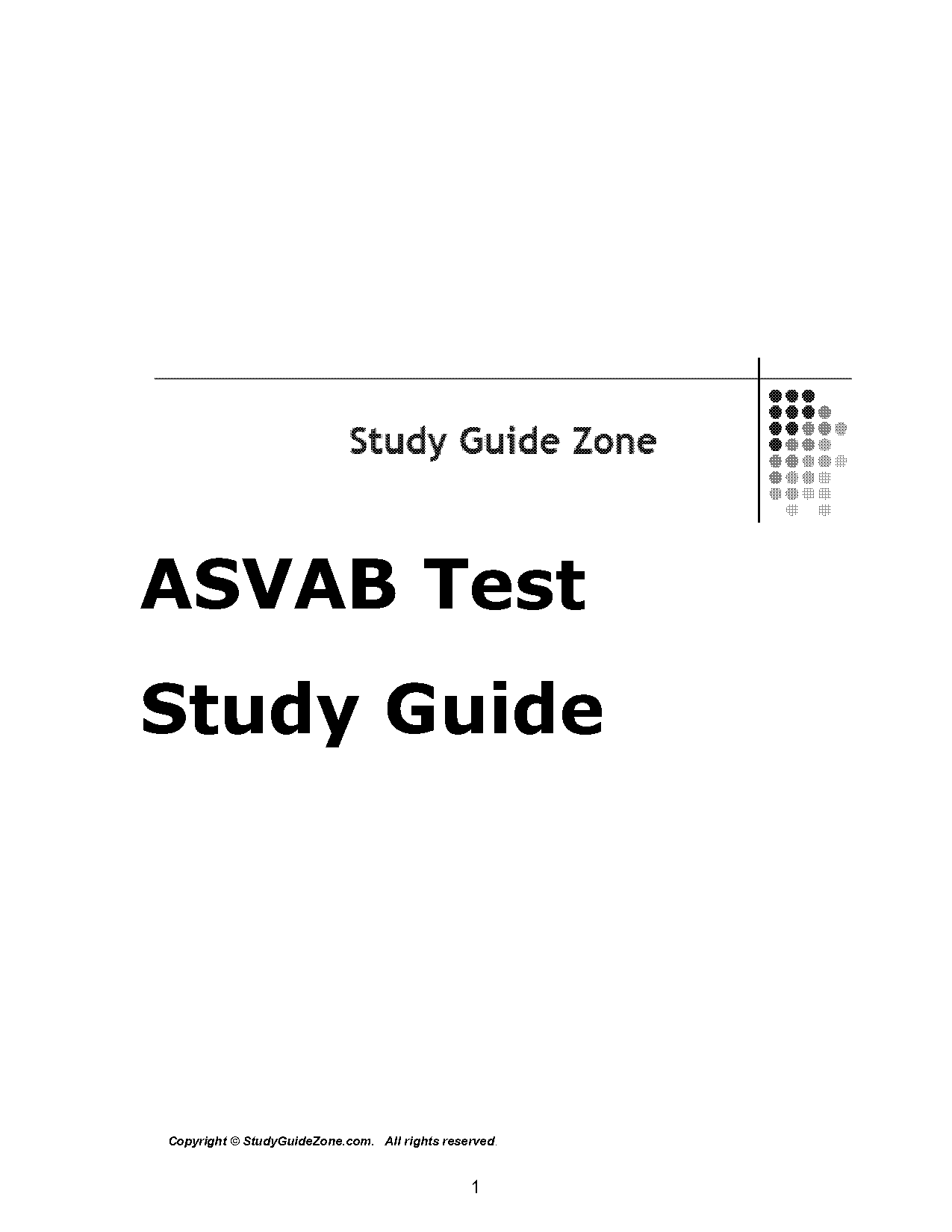 asvab secrets study guide free download