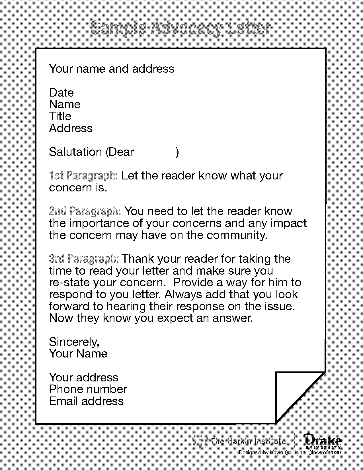 email template for a writing prompt