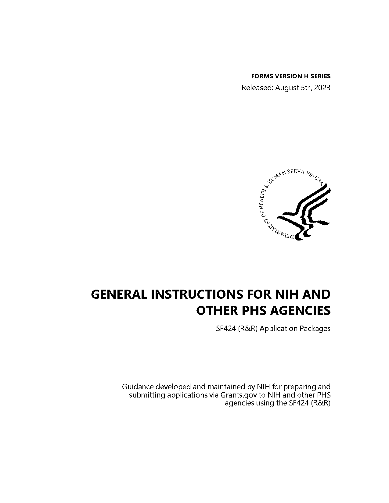 nih grant application cover letter sample