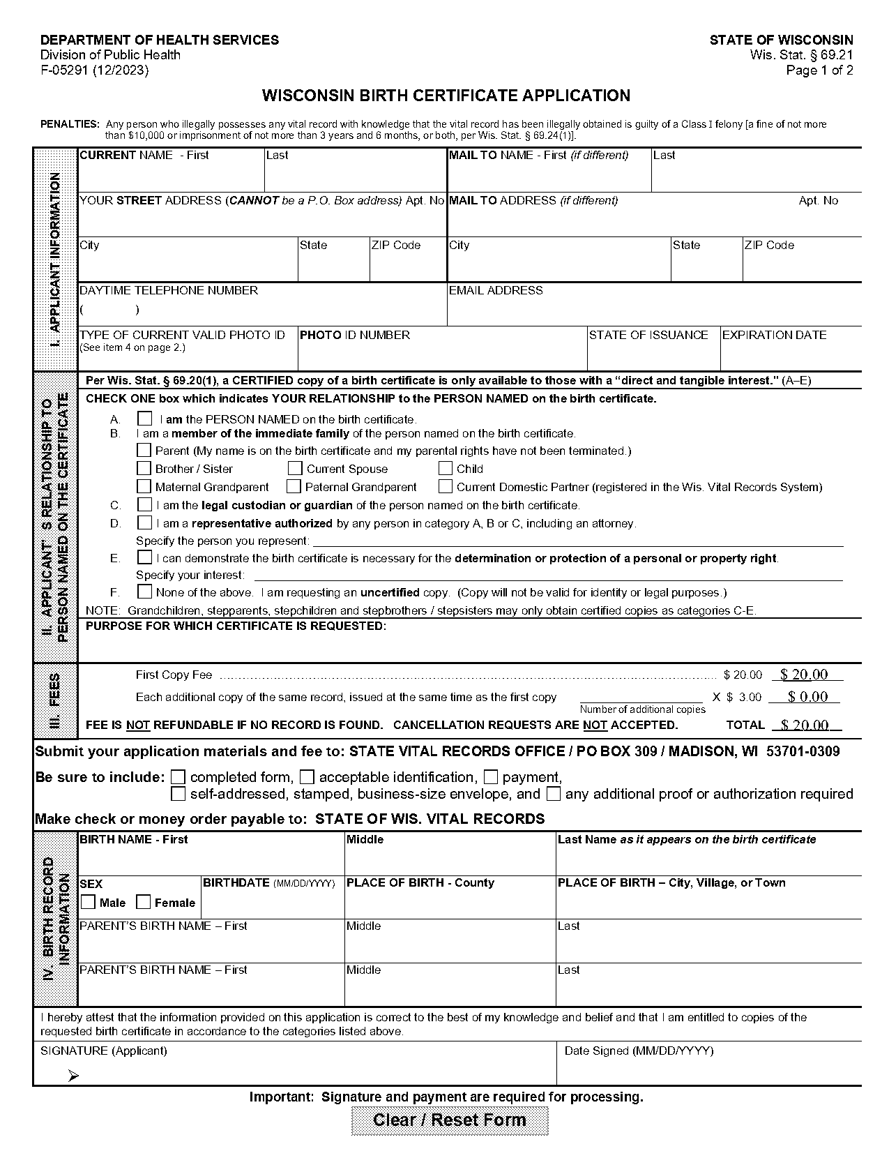 duplicate marks card application form