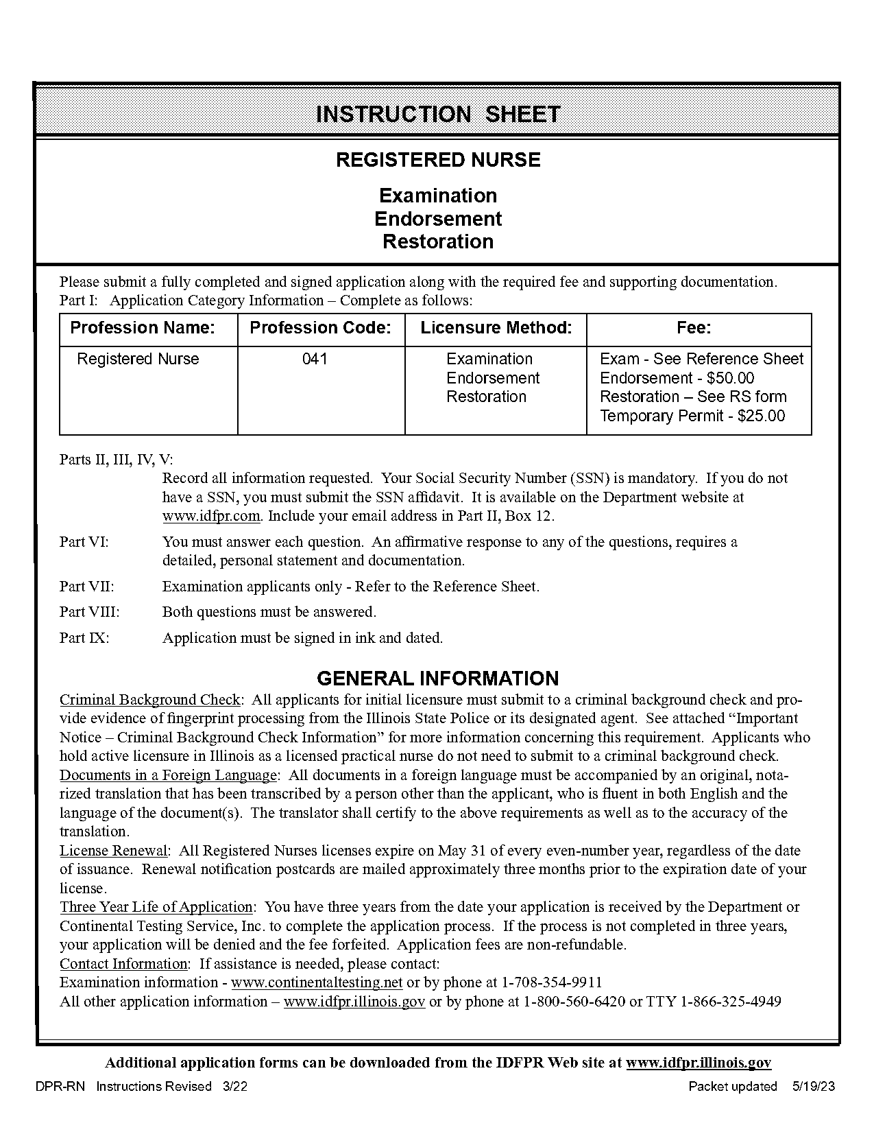 illinois state police sex offender registration form