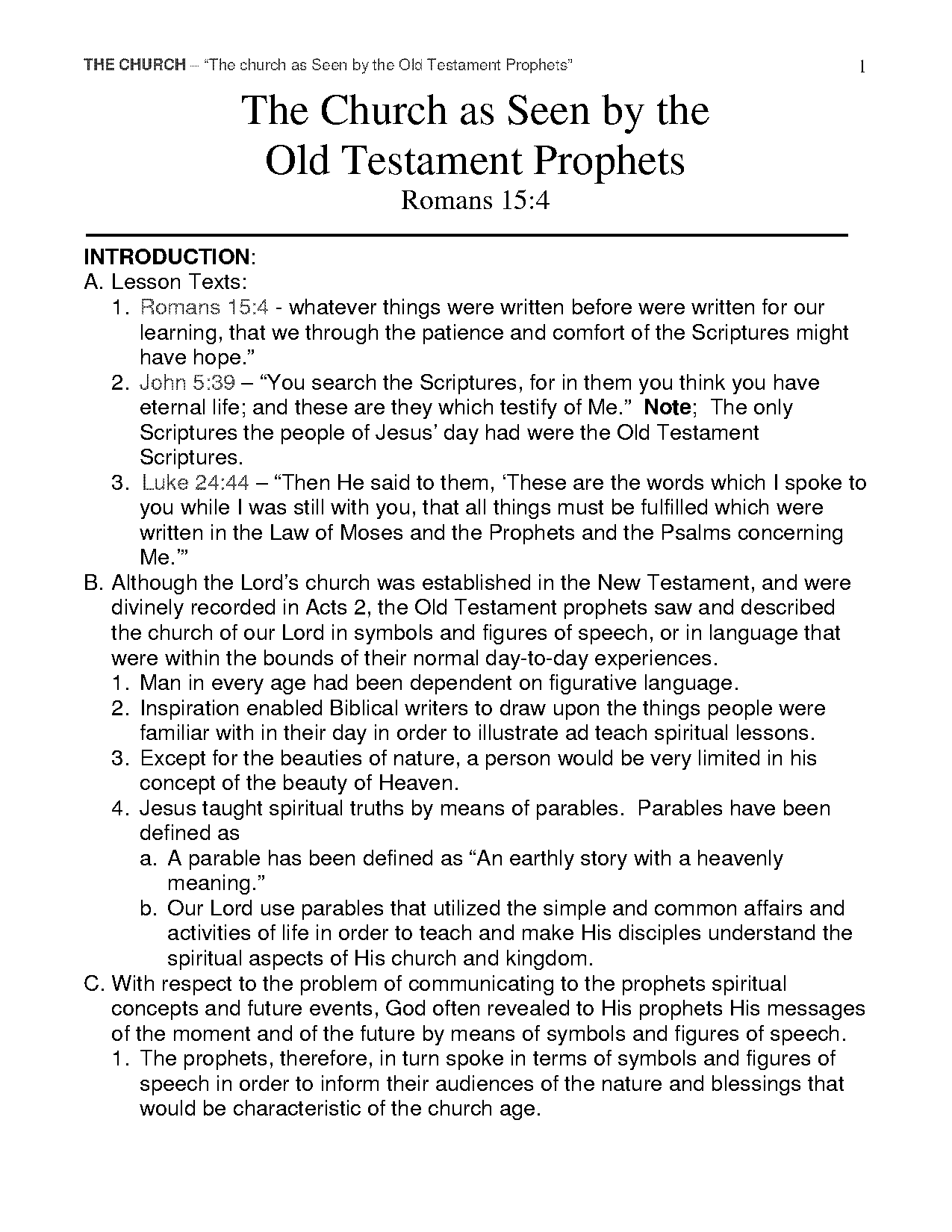 how many prophets in the new testament