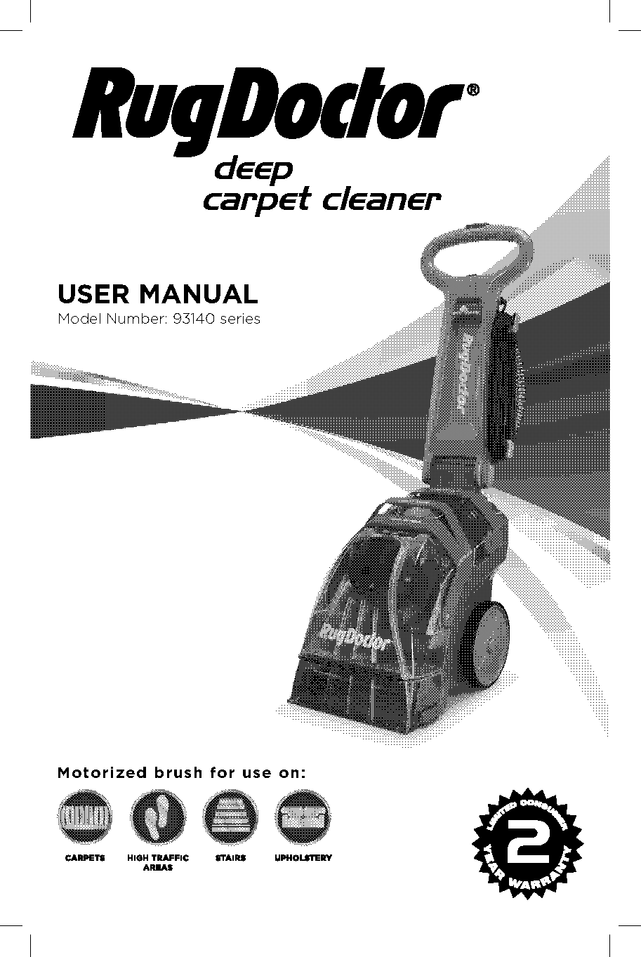 rug doctor deep carpet cleaner manual