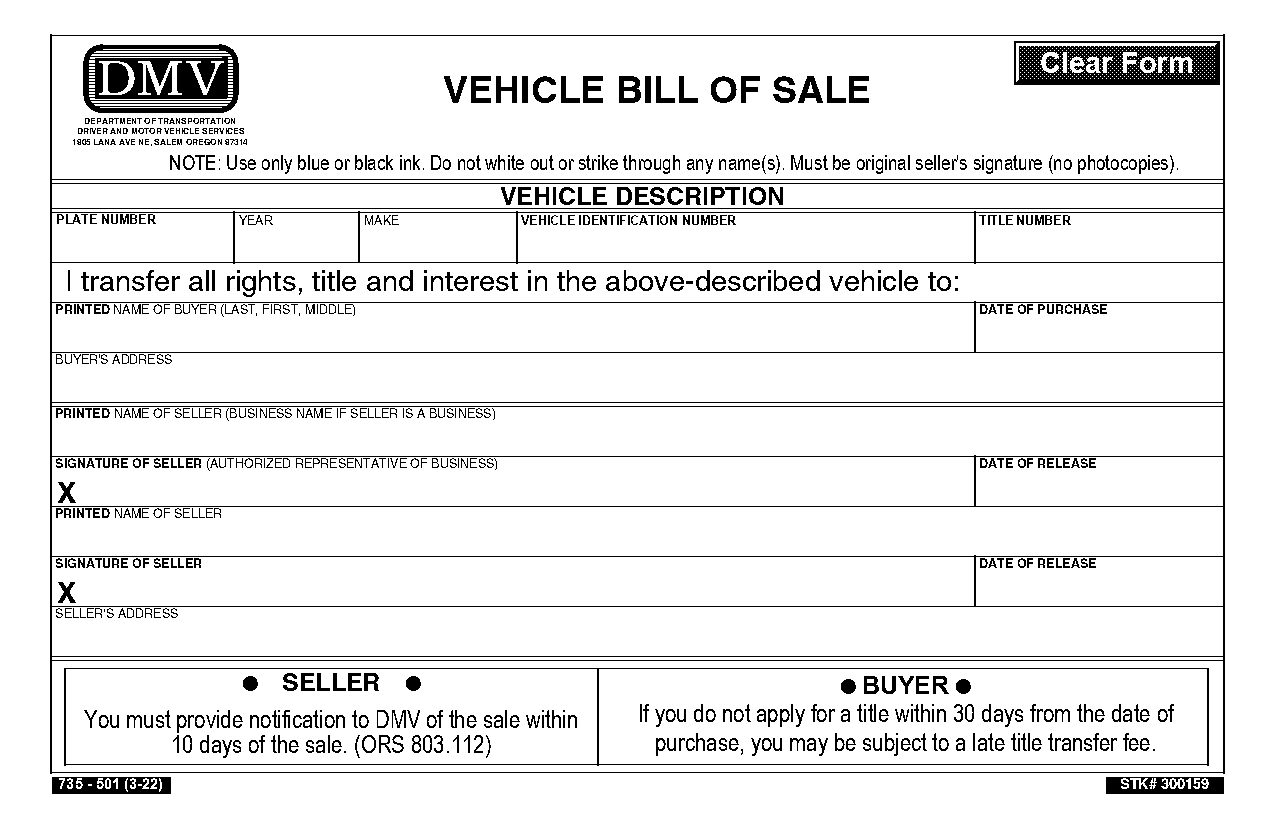 agreement for sale of a motor vehicle template