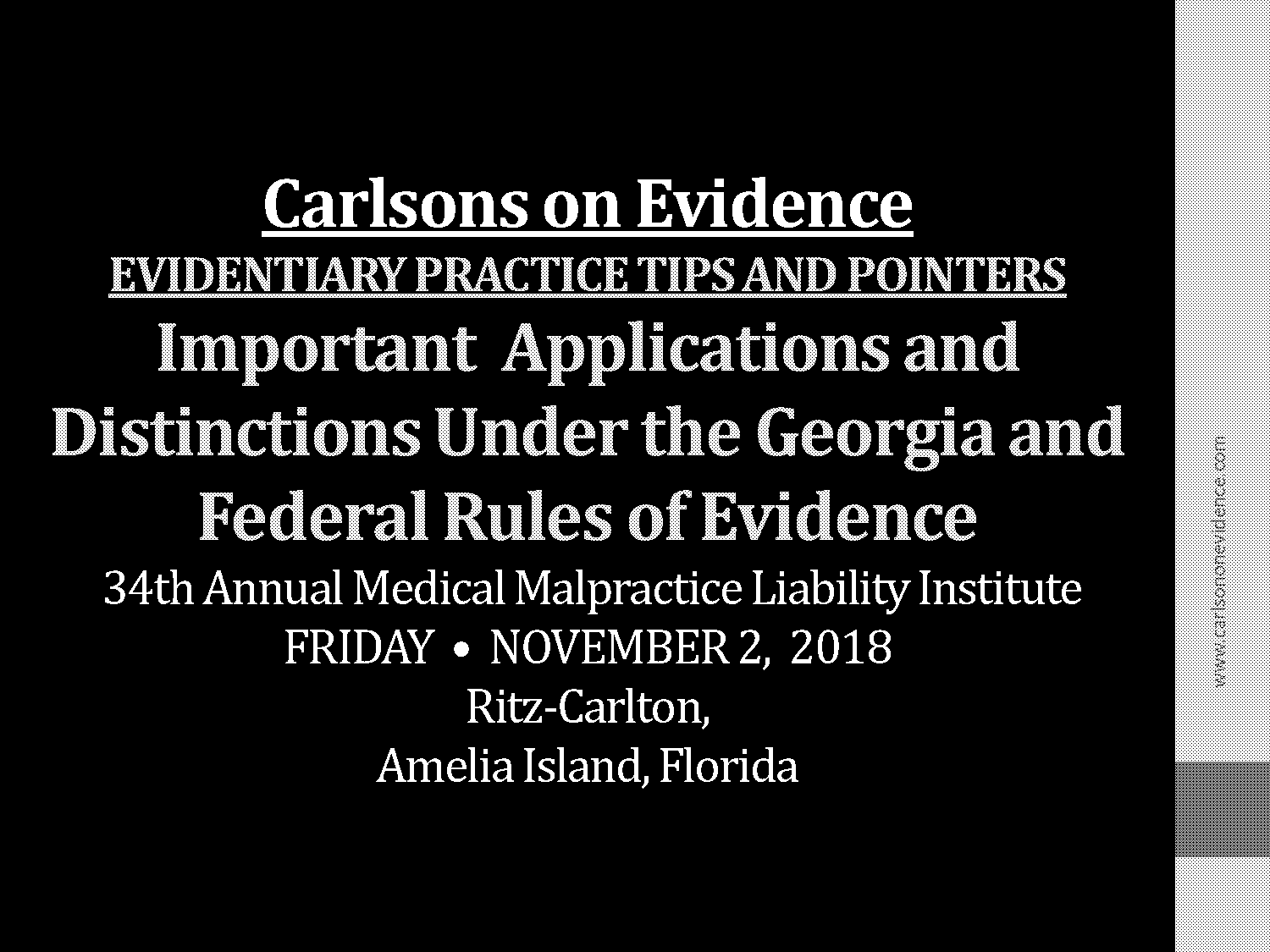 admissibility of expert testimony georgia treatise