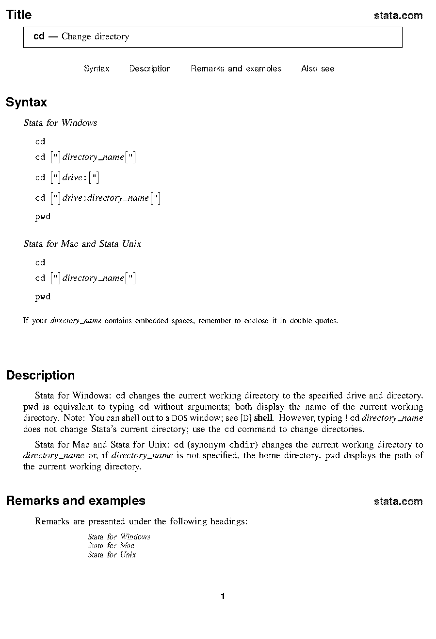 how to write file path in stata