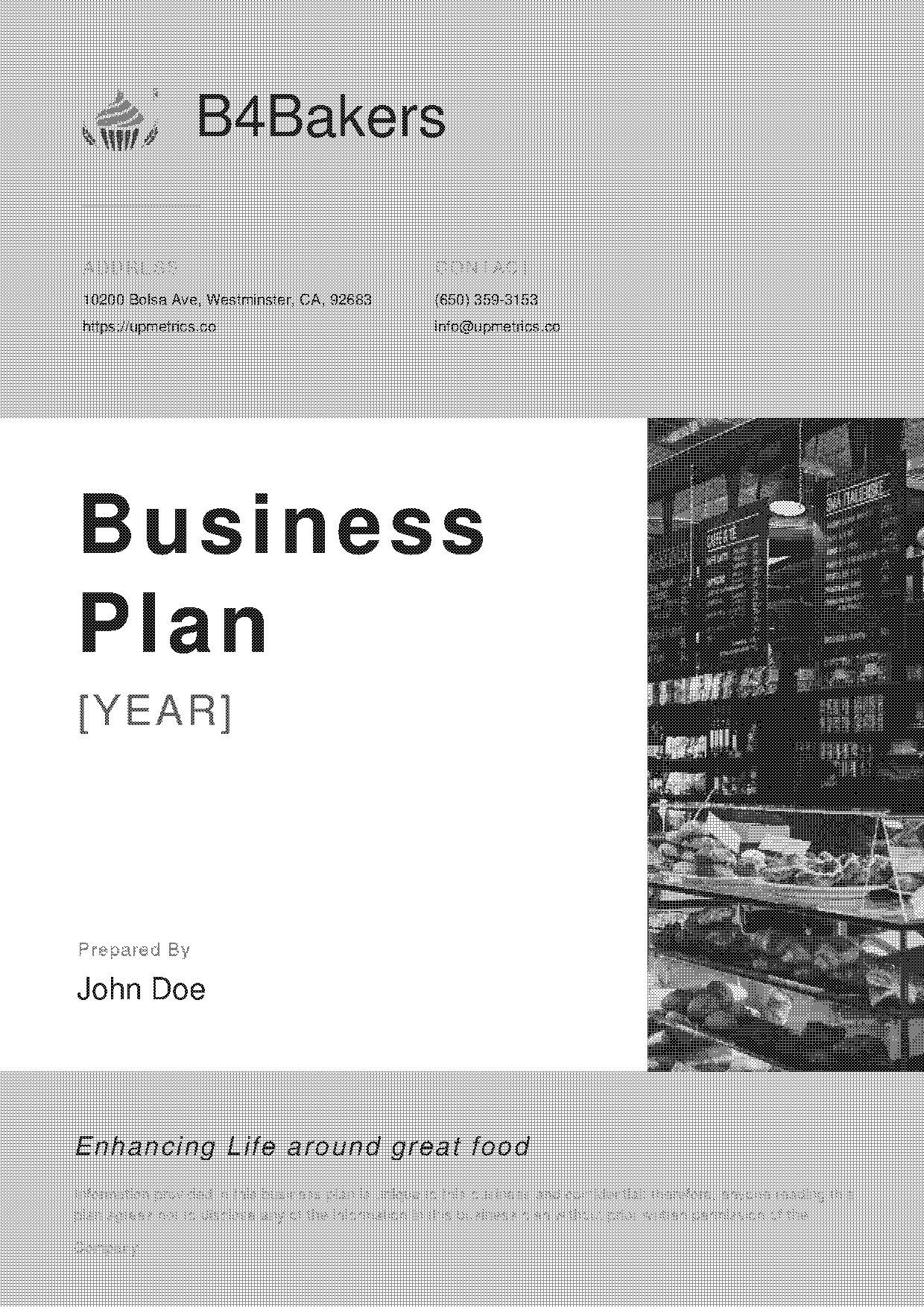 bread business plan doc