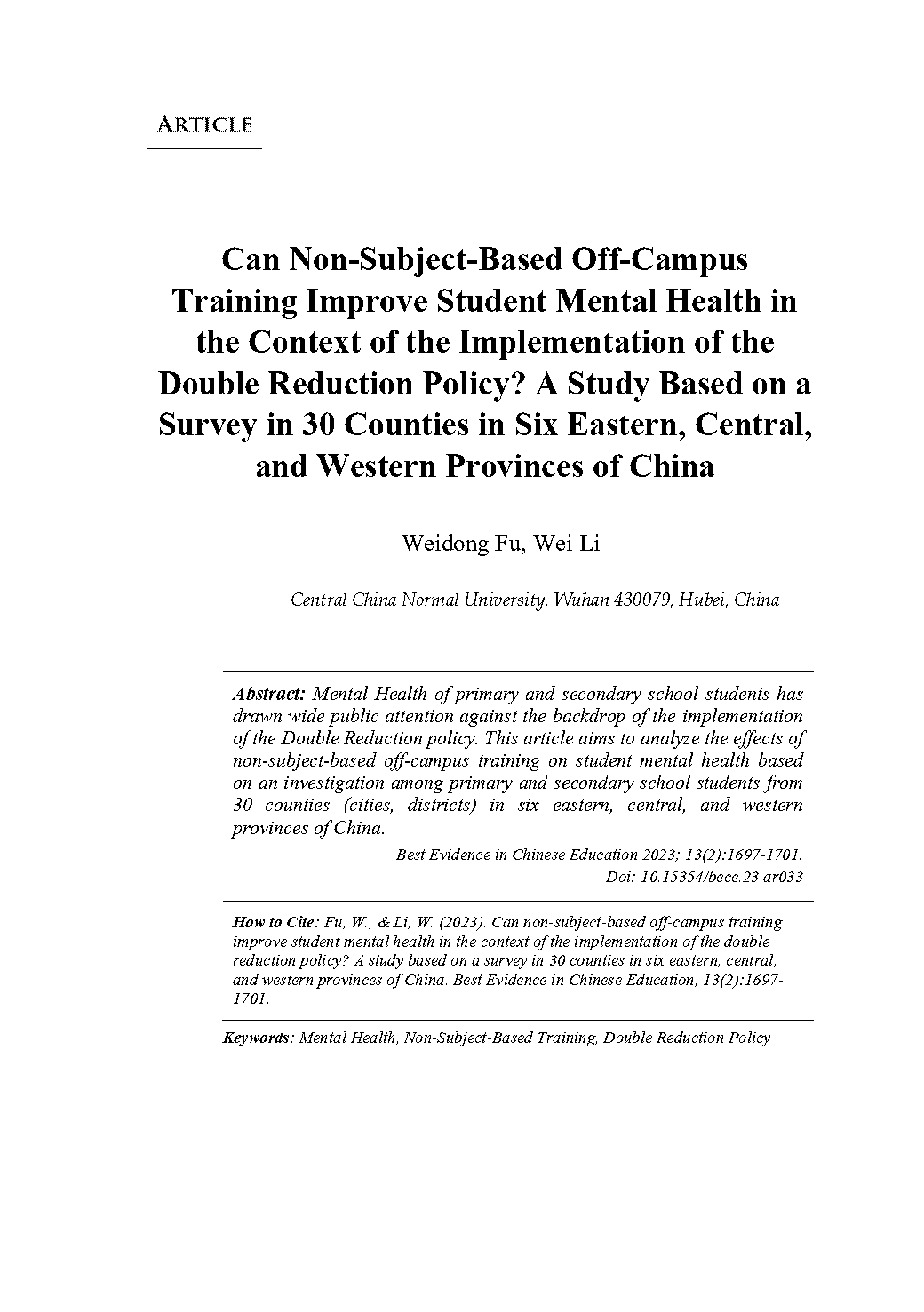 china mental health policy