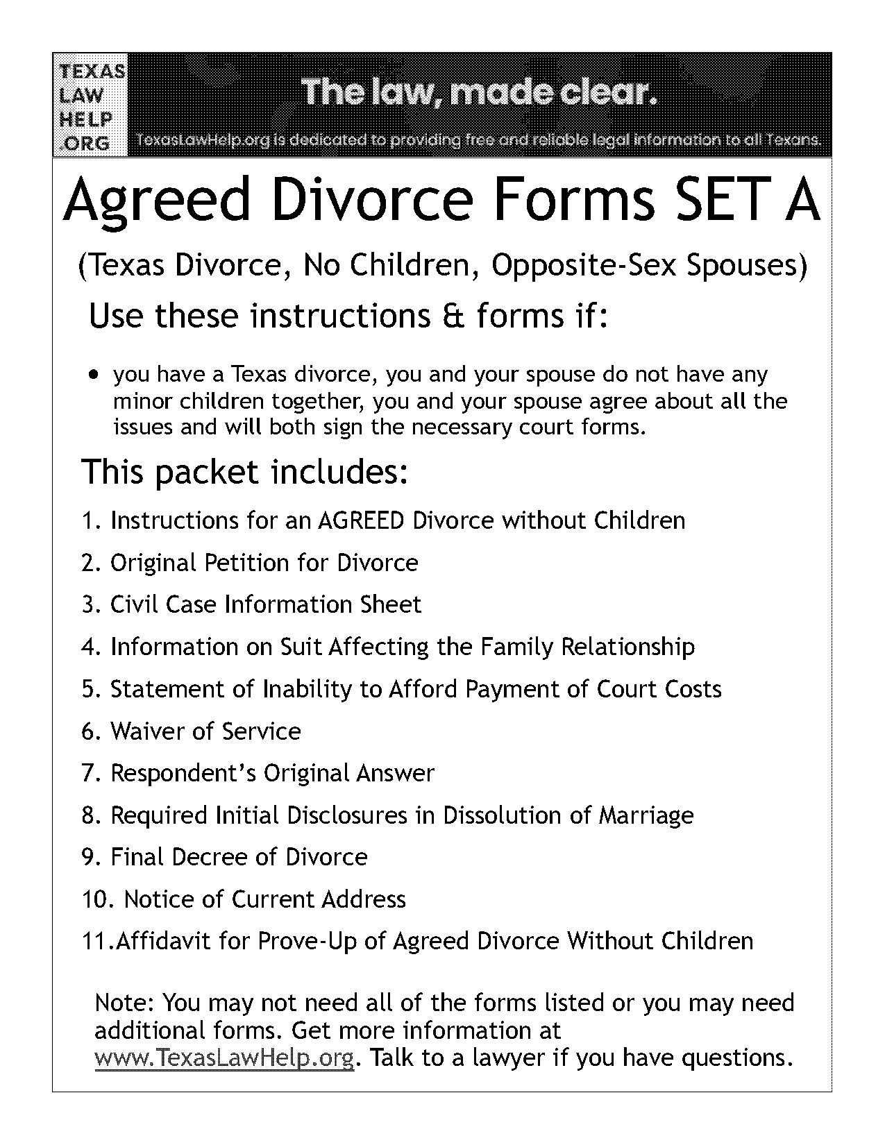 original petition for divorce texas no children