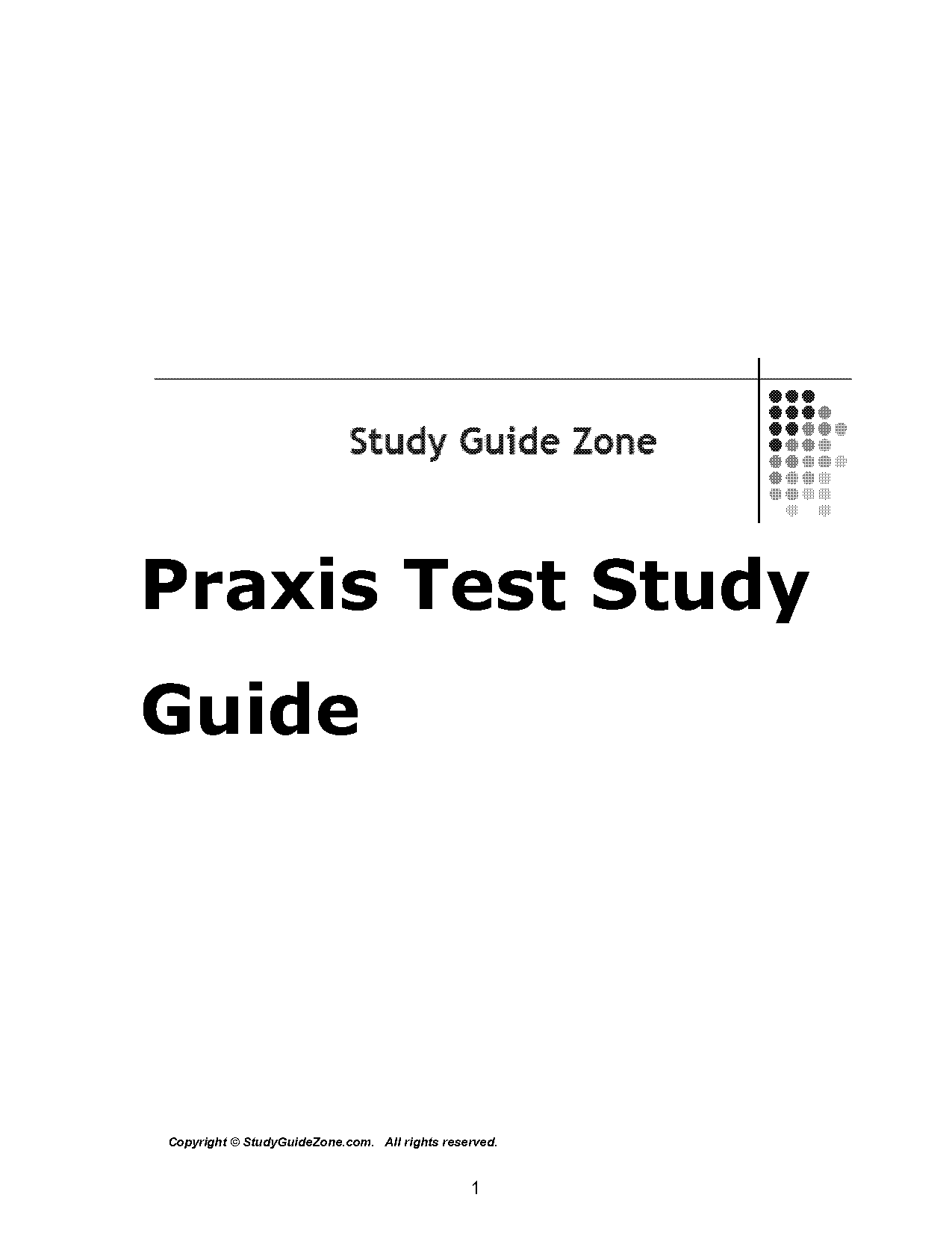 free biology praxis study guide