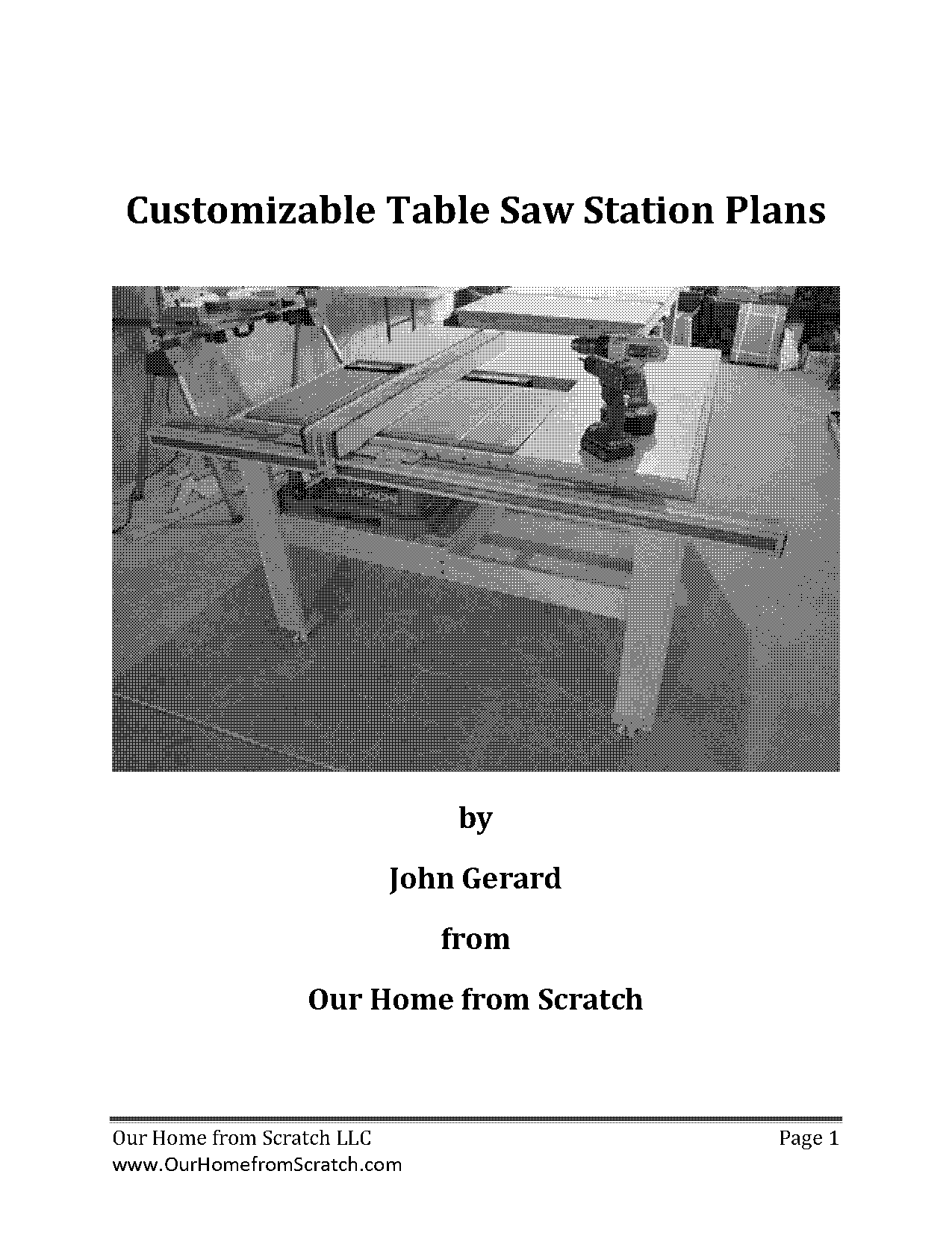 free pdf plans for table saw