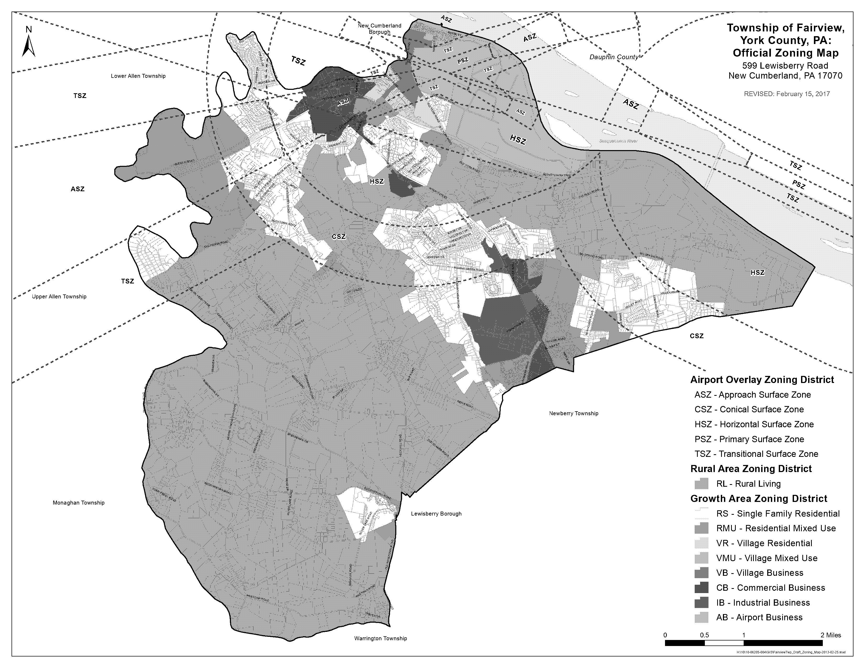 property line map york pa