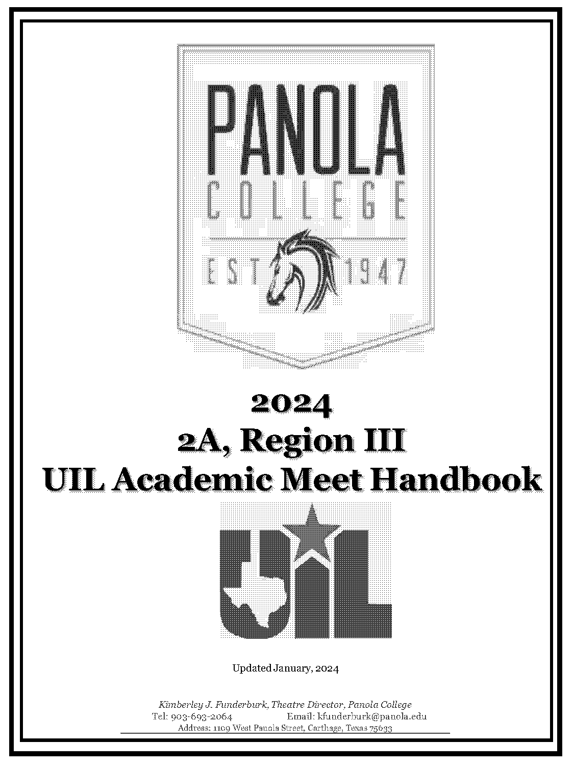 uil theatre one act play handbook