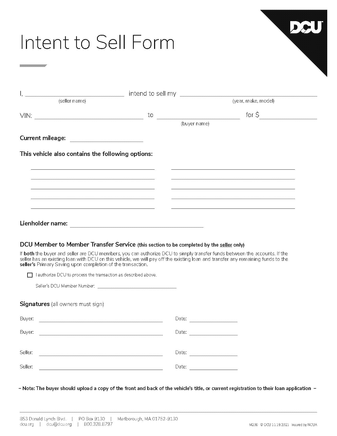 letter of intent sale template