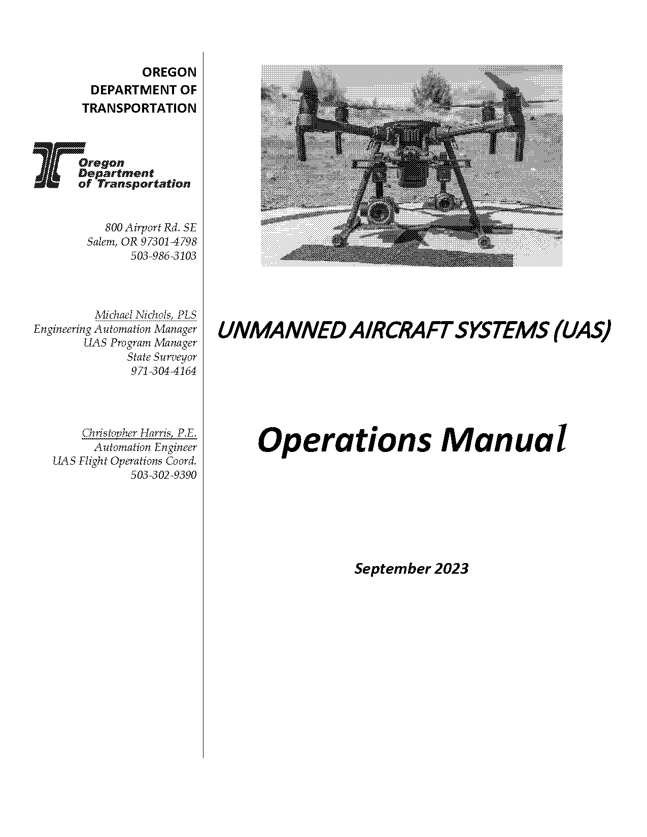 drone operation manual pdf