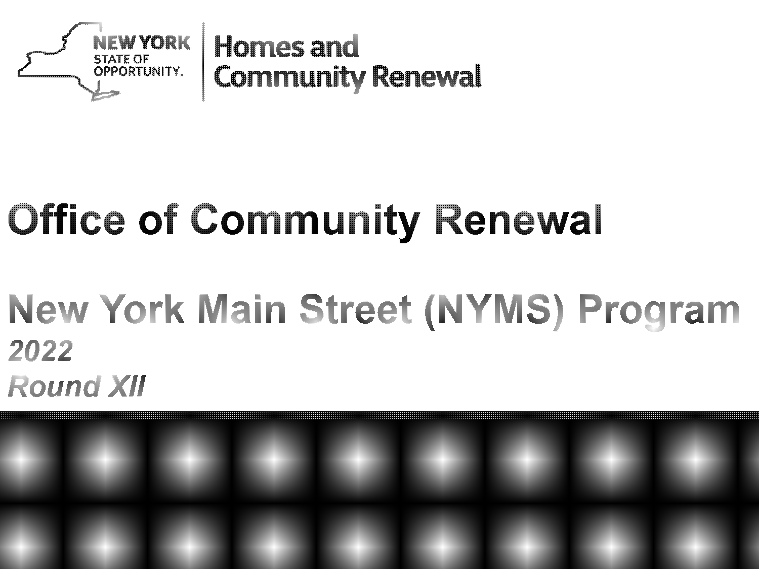 main street renewal rental criteria