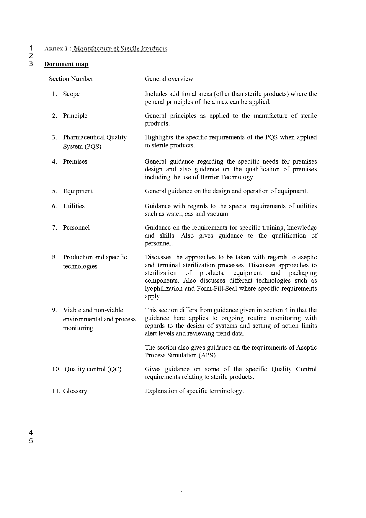 model free analysis of the req q c terminal