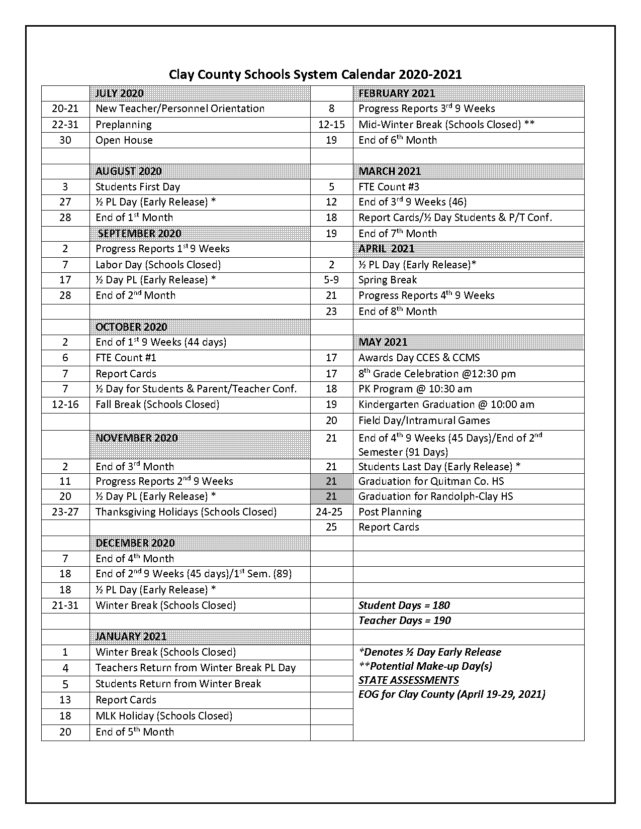 complaint and grievance form for clay county schools