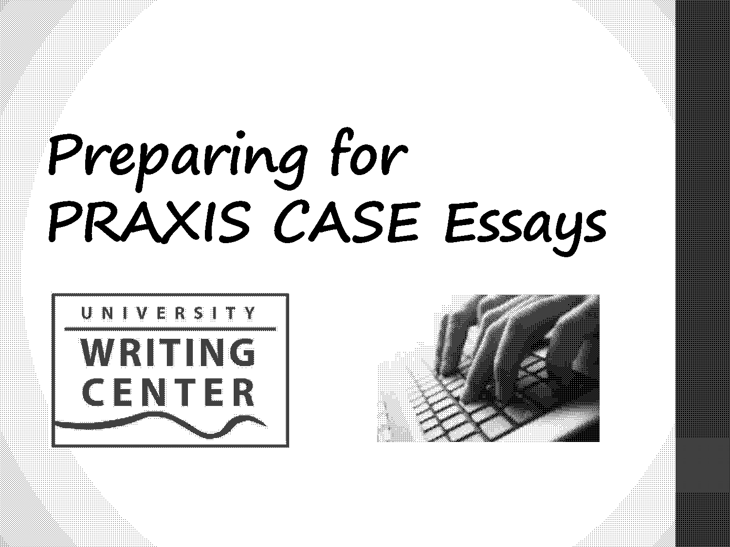 sample praxis core source based essay