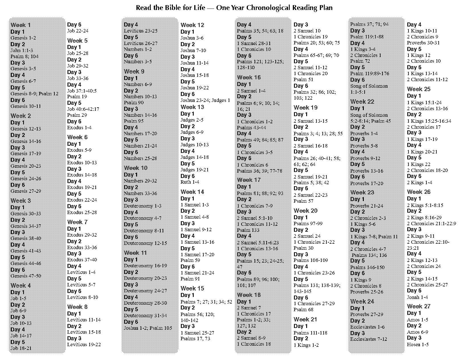 chronological bible reading plan pdf