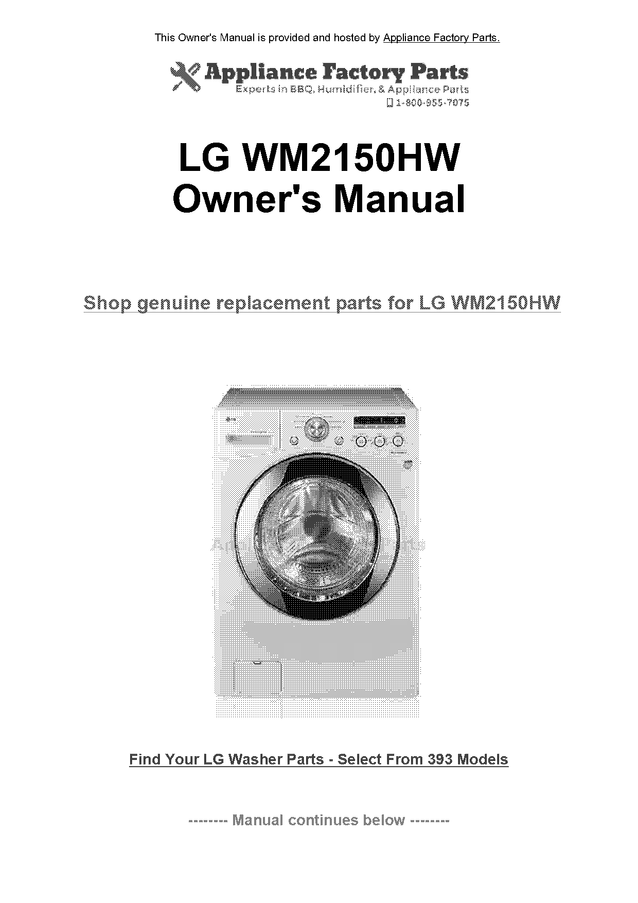 lg washer manual pdf