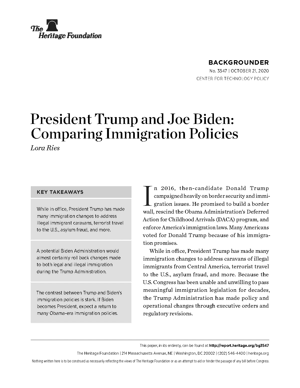 what is the difference between obama and trumps immigration policies