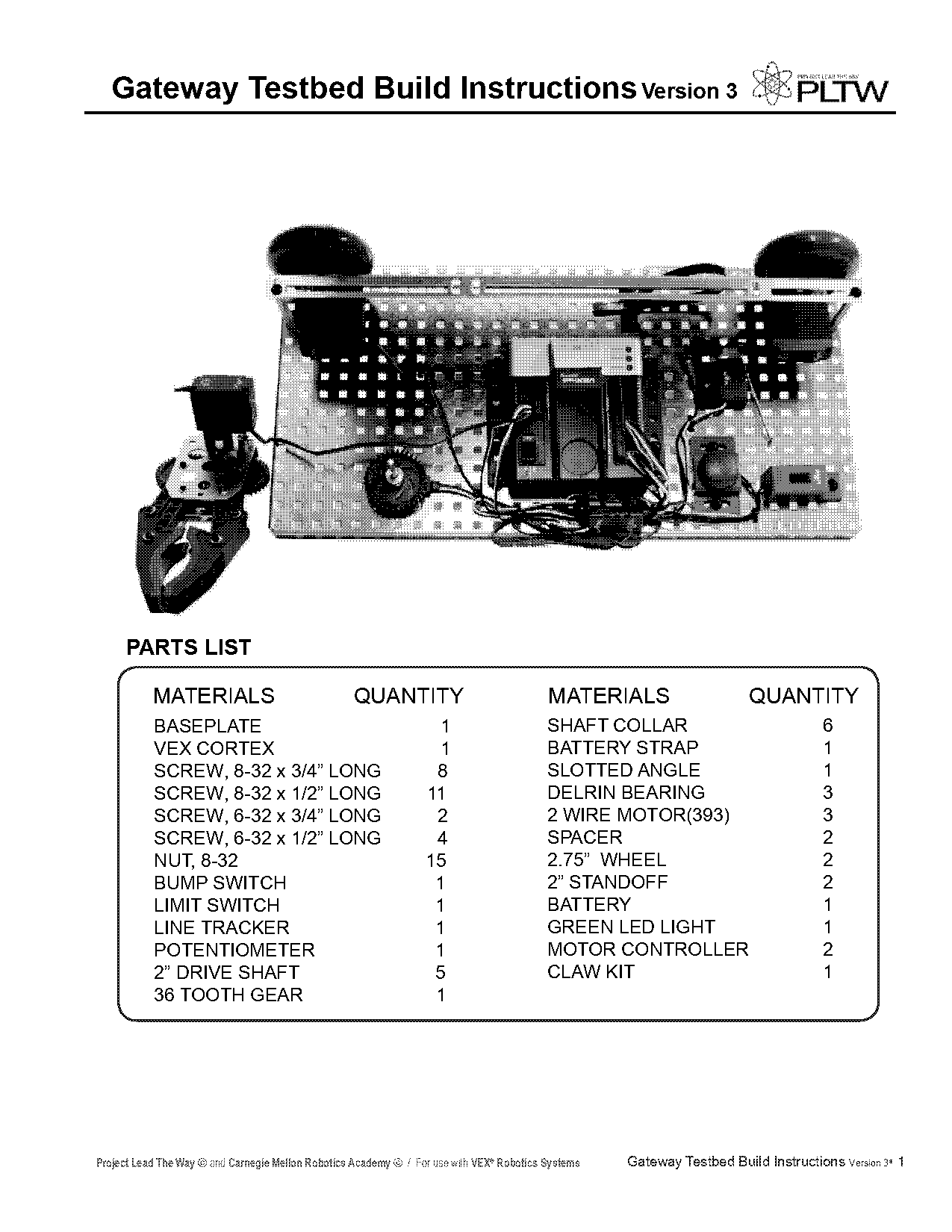 vex edr building guide drawing