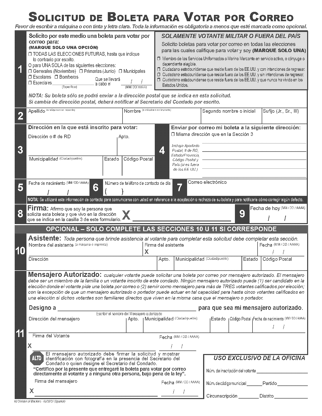 mercer county vote by mail application