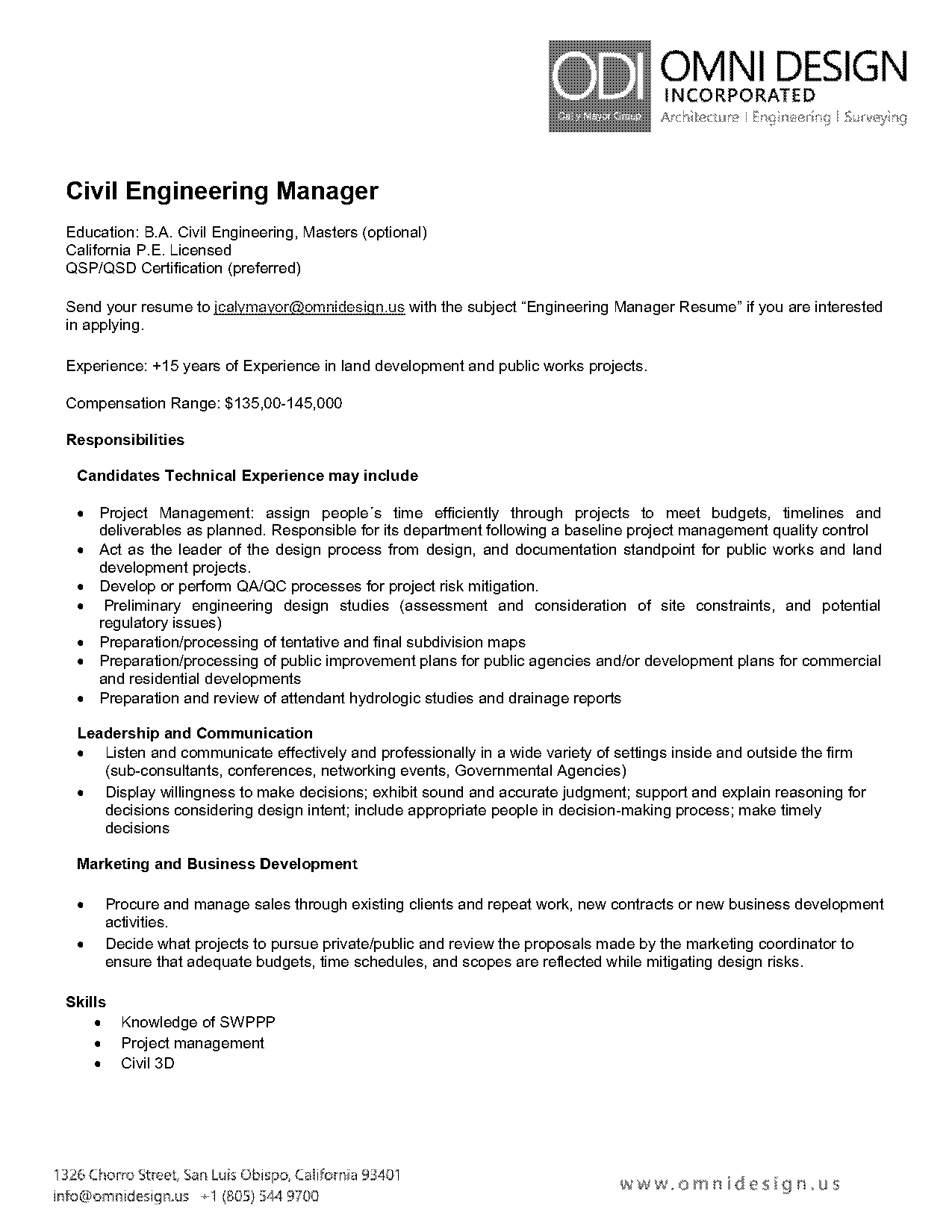 engineering stores manager resume