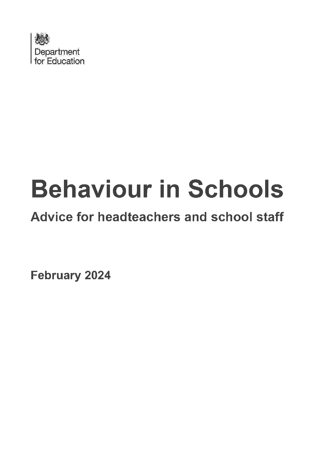 challenging behaviour legislation and guidance