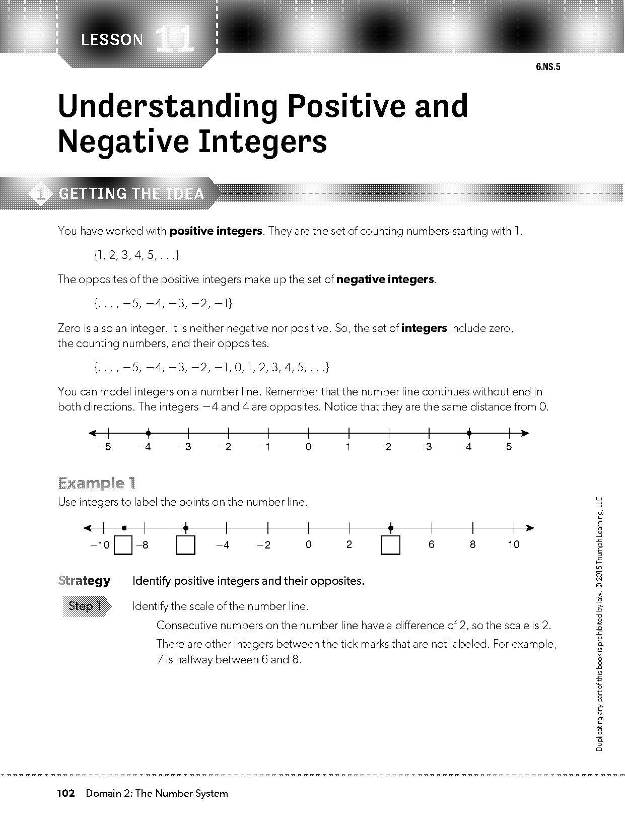 positive and negative numbers worksheets pdf