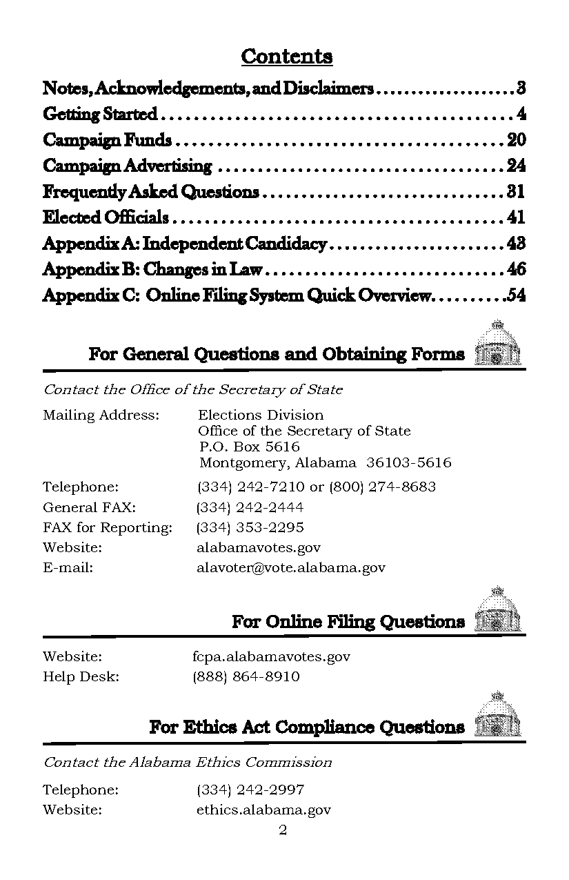 dc candidate financial statements submission date