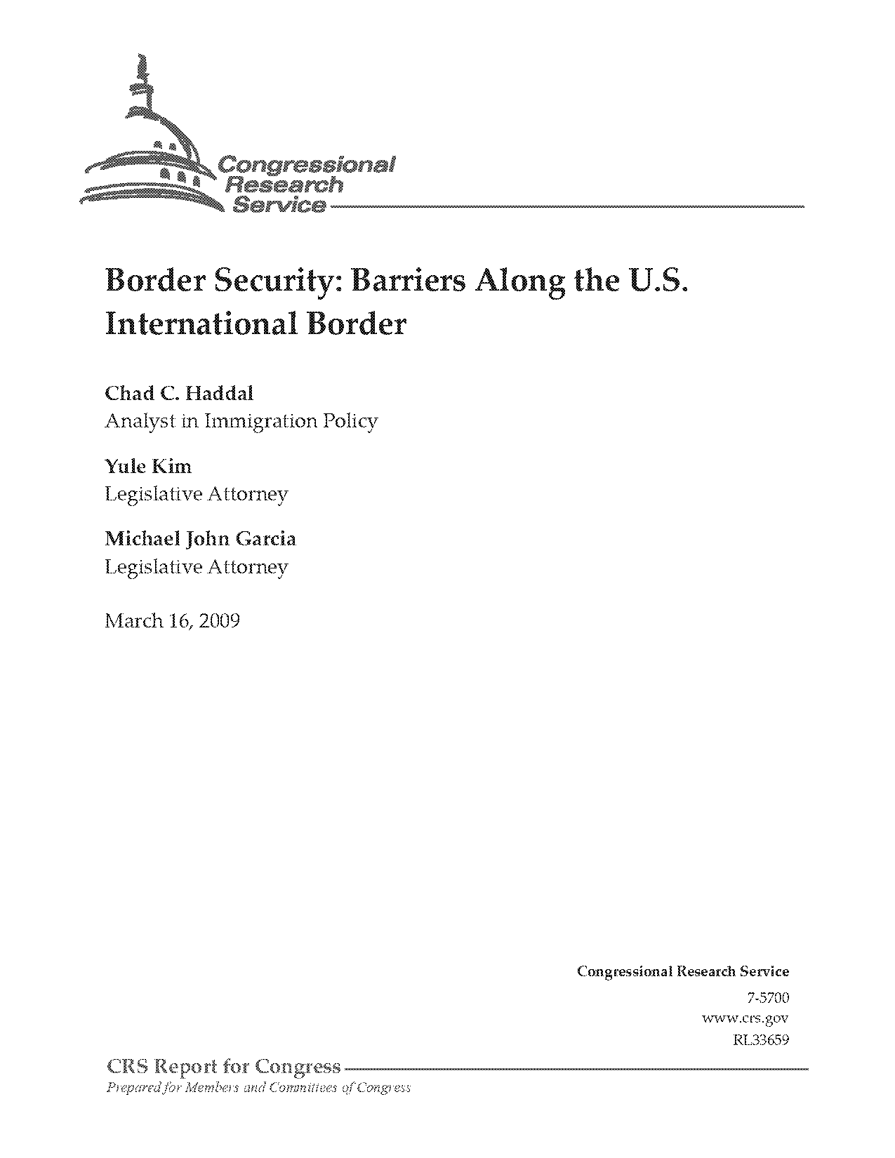 how much easement along international border