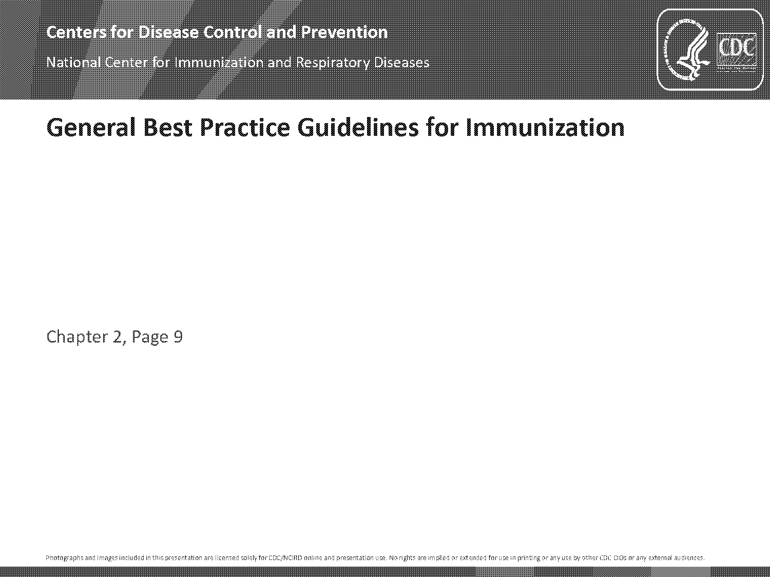 general recommendations on immunization pink book