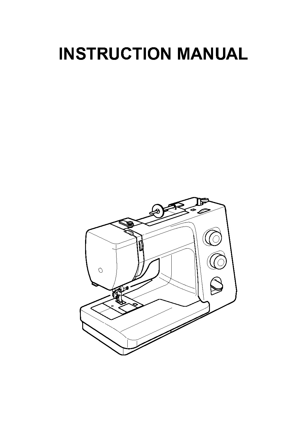 style and stitch sewing machine instructions