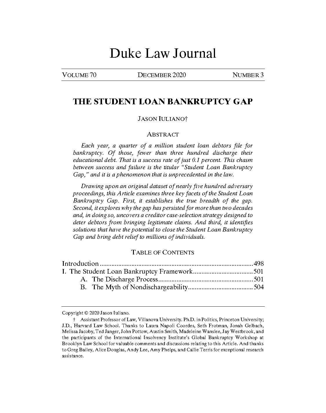 duke law journal personal statement