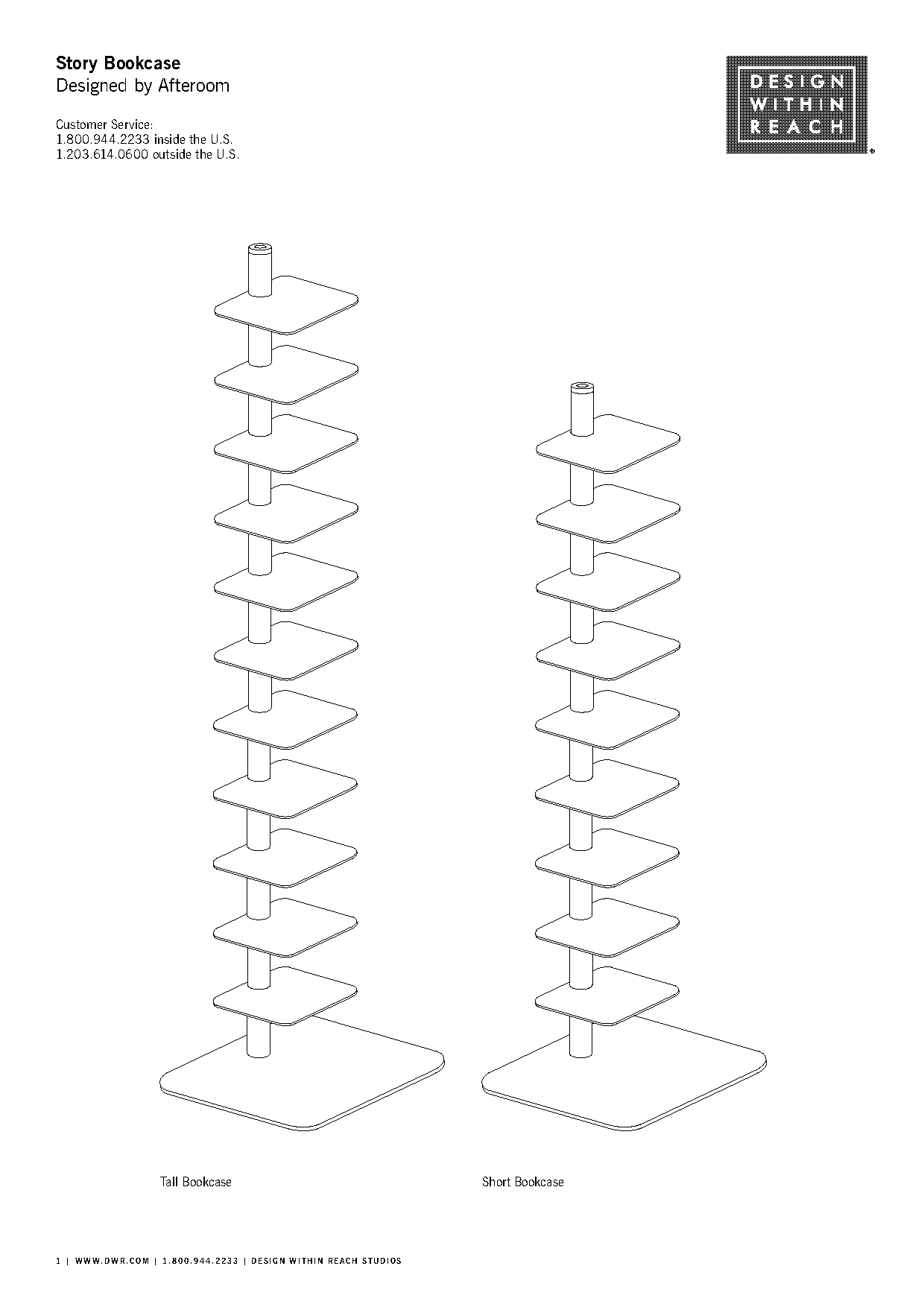 dwr story bookcase assembly instructions