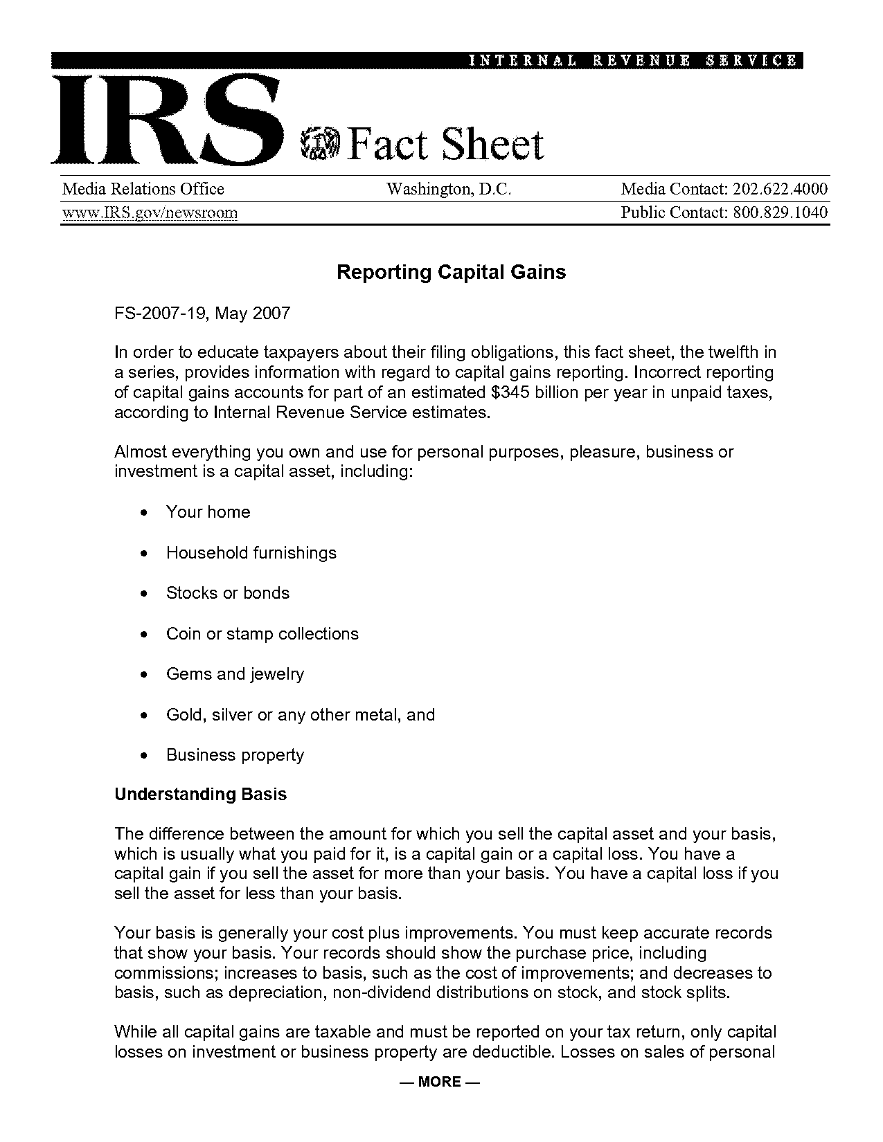 how to file tax for short term capital gain