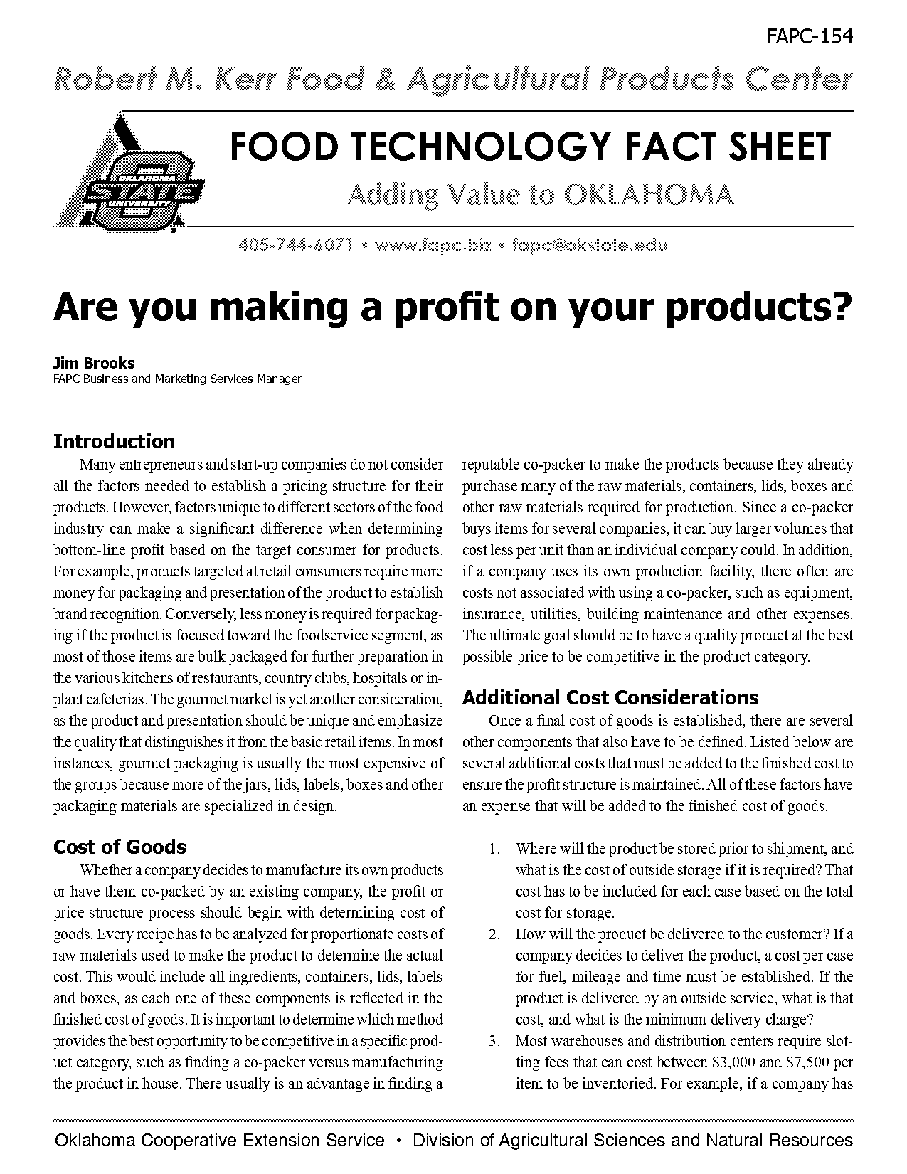 food broker contract example